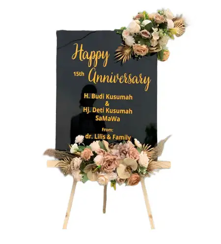 Papan Bunga Akrilik Sembawa